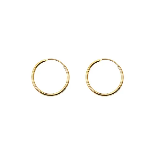 CUOOYINO 925 Sterling Silver Earrings Women's Gold