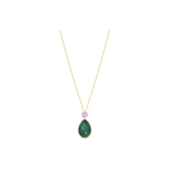 Swarovski Orbita Necklaces Women's Green/Purple