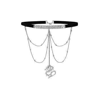 AAJF Body Chains Women's Dragon-Shaped Pendant Thigh Chain