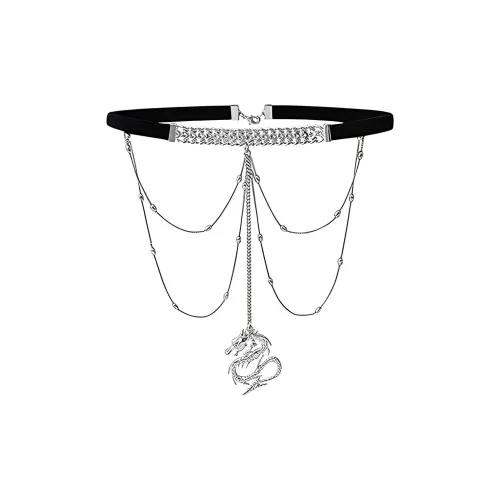 AAJF Body Chains Women's Dragon Shaped Pendant Thigh Chain