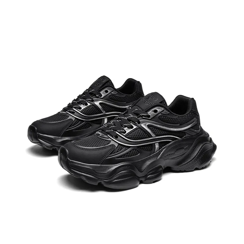 SUPEREDGE Lightweight, Breathable, And Abrasion Resistant Low Top Chunky Sneakers Men's-1
