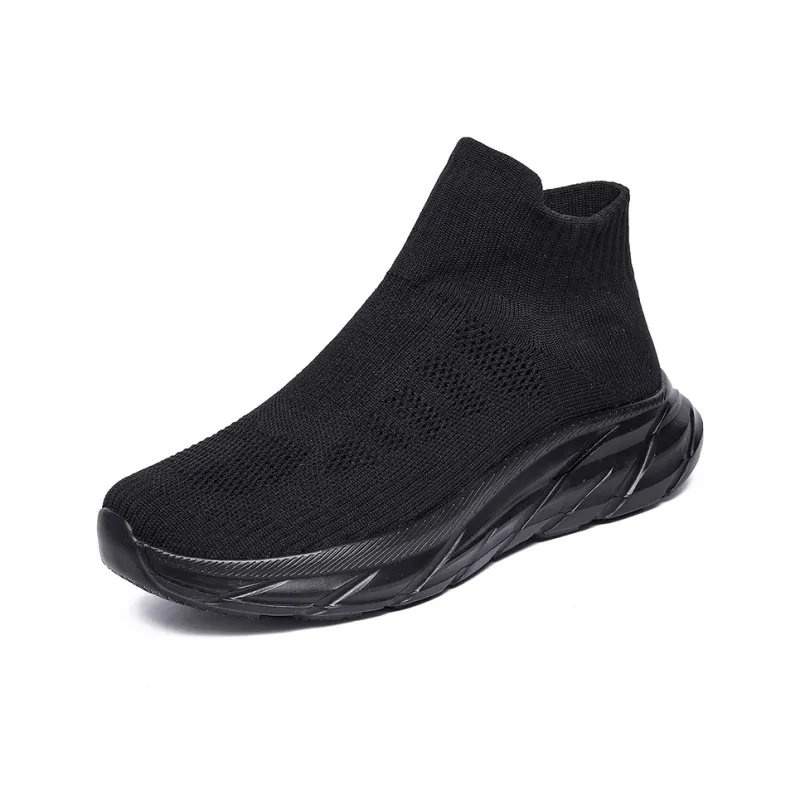 AMICNIEGD Breathable Abrasion Resistant Slip Resistant Low Top Chunky Sneakers Unisex-9