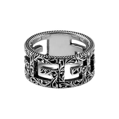 GUCCI Silver Rings Unisex Silver
