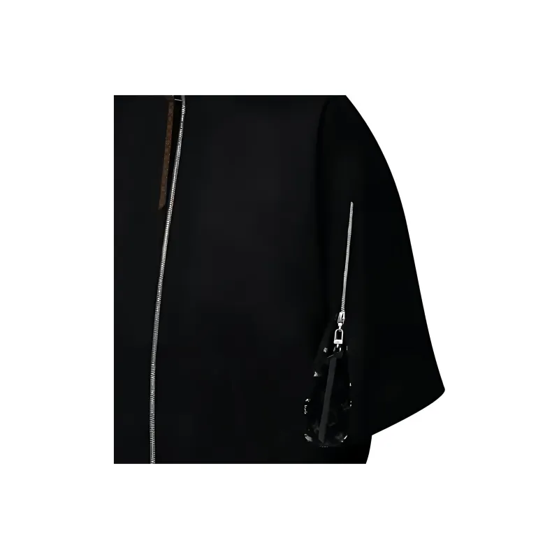 LOUIS VUITTON Double Face Batwing Sleeve Jacket-4