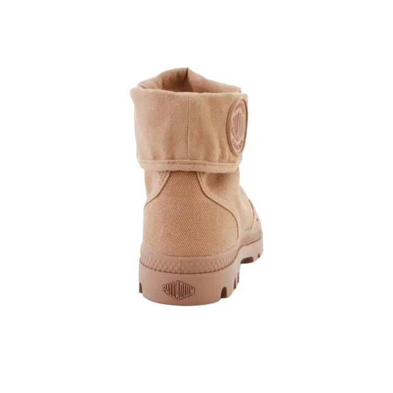 Palladium BAGGY Anti Slip Wear Resistant High Top Casual Shoes Women's Beige-6