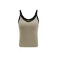 [Navel-Exposed Style-Elevates Waistline]Milk Tea Brown
