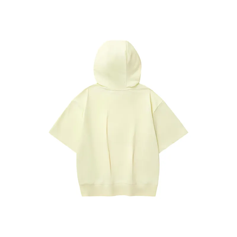 Skechers Drop Shoulder Sleeve T Shirt Women's Snow Pear Ice Cream Yellow-1