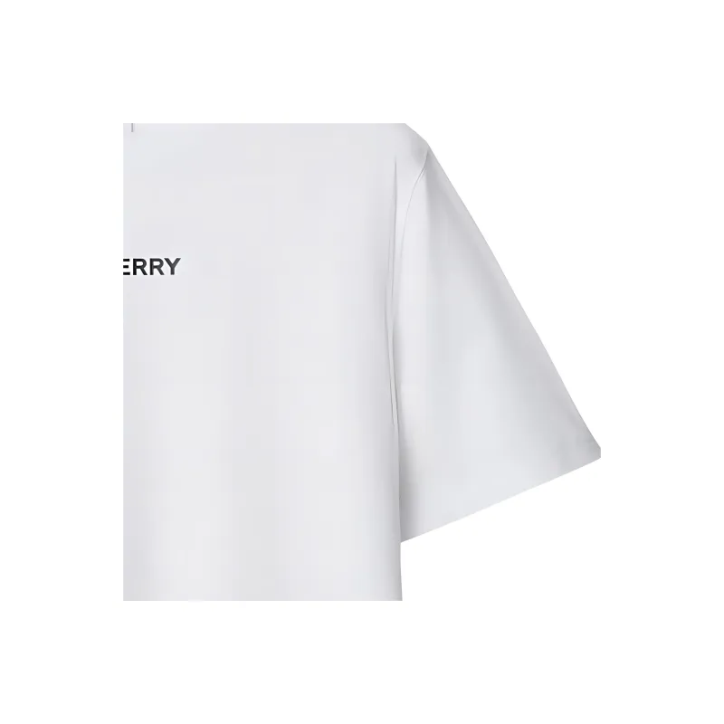 Burberry Regular T Shirt Women's White-4
