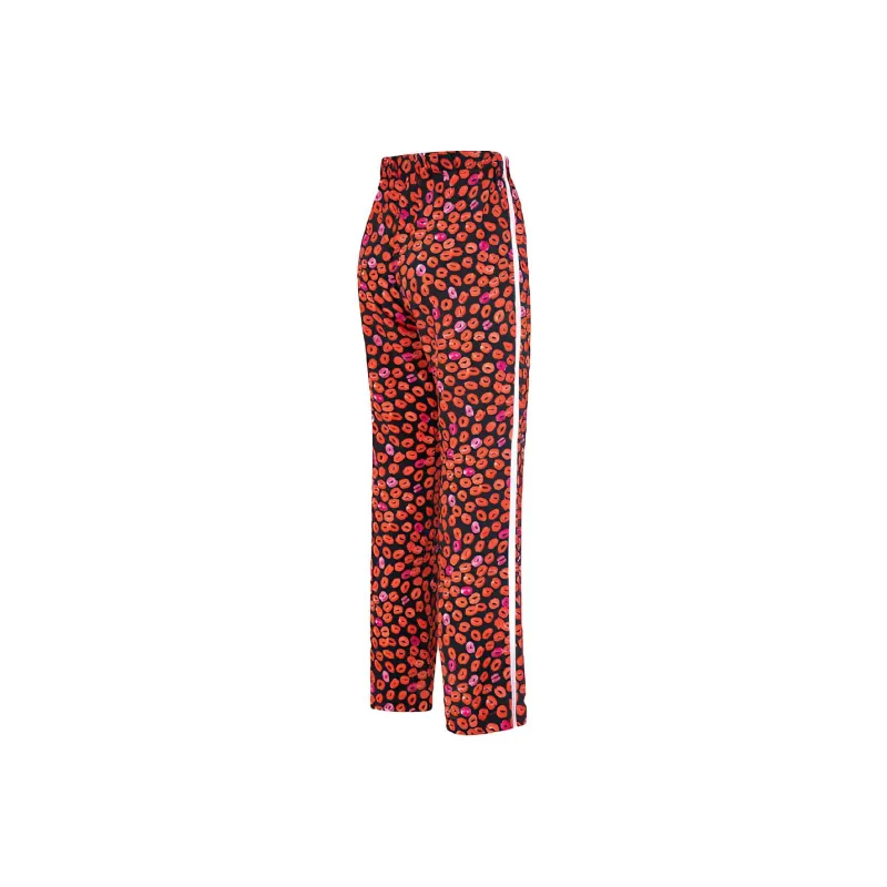MARNI Lip Print Flared Trousers-2