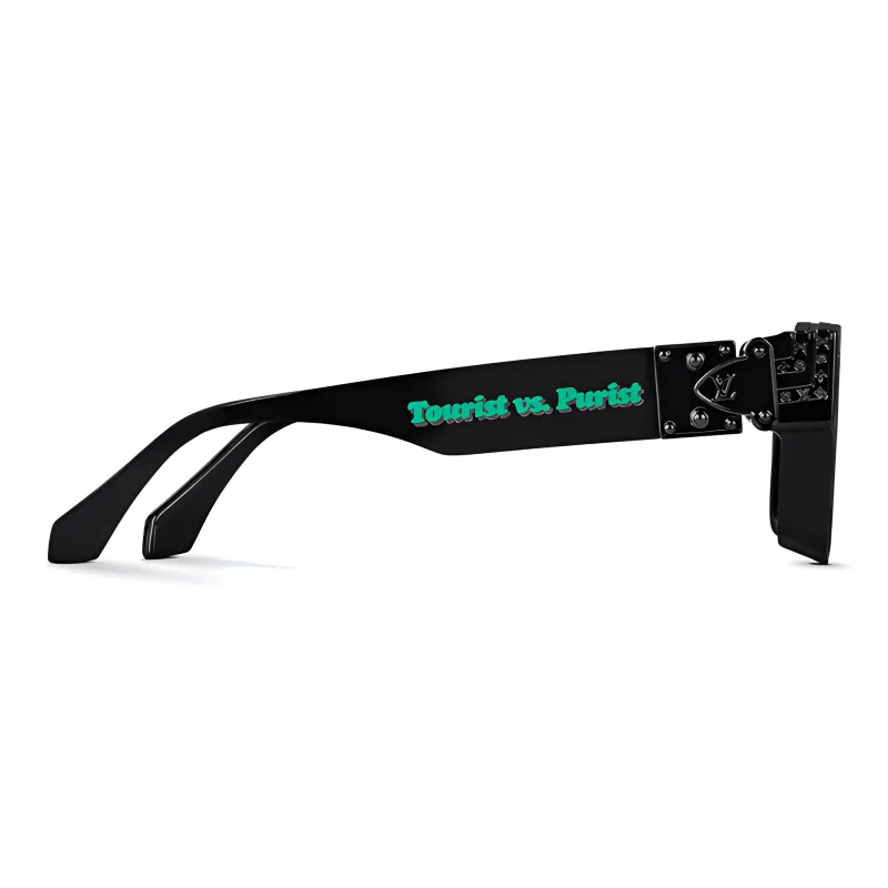 LOUIS VUITTON 1.1 Millionaires Sunglasses Black-3