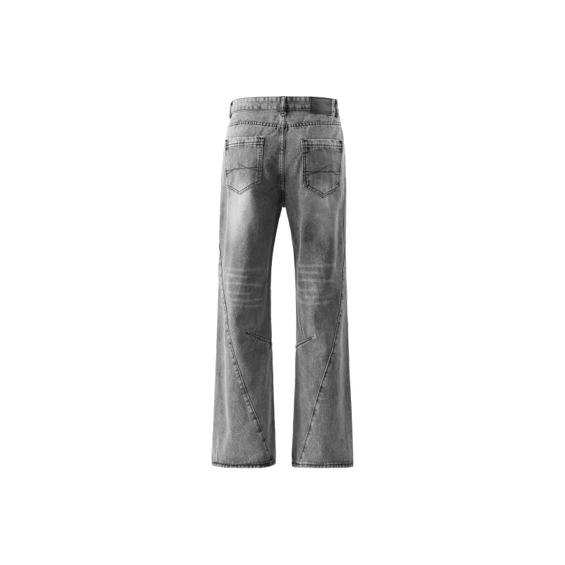 WELTER EXPERIMENT Jeans Unisex Concrete Gray Extended Style-1