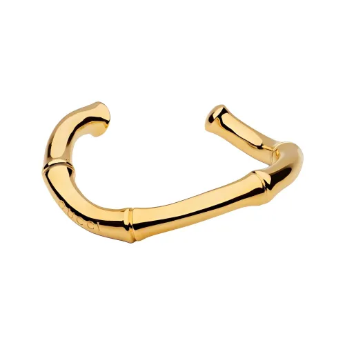 GUCCI Brass Bangles Unisex Gold