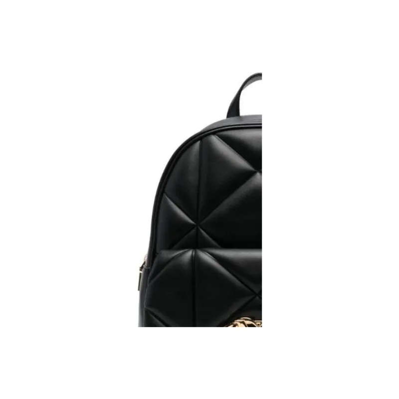 LOVE MOSCHINO PU Backpack Regular Women's Black-3