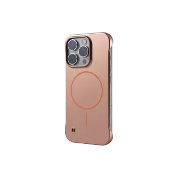 DEPA Pc Material Solid Color Borderless Magnetic Phone Cases Compatible With Apple 12/13/14/15/16 Series Minimalist