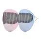 Sun Protection Mask with Eye Mask-Covers The Entire Face-Pink+Blue