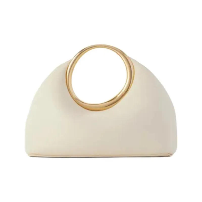 Jacquemus Leather Handbag Mini Women's White-0
