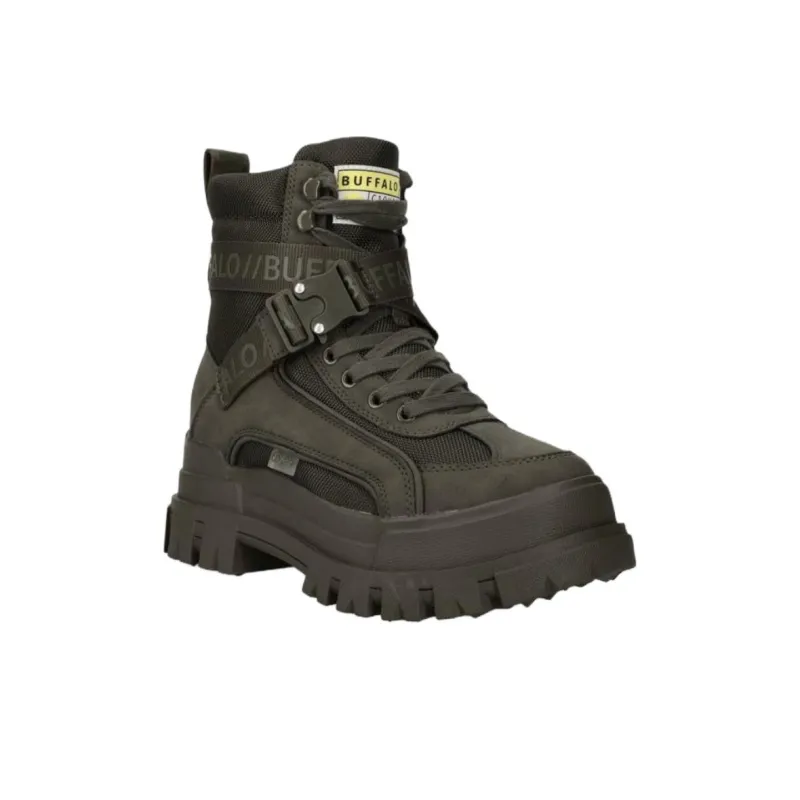 Buffalo Ankle Boots Women's Khaki-2