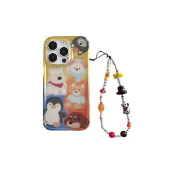 Kona Chun TPU Material Phone Cases Compatibility With 16 Pro Max/15 Pro/14 Pro/13/12/iPhone 15
