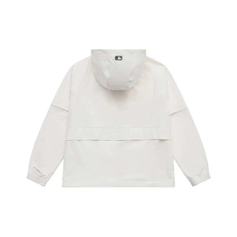 MLB New York Yankees Basic Collection SS25 Windproof Jacket Unisex Ivory-1