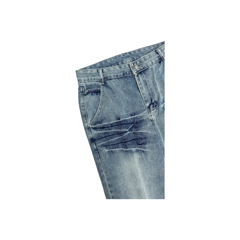 WELTER EXPERIMENT Jeans Unisex Blue Single Item-11