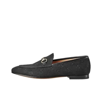 GUCCI Jordaan Casual Single Shoes Women's Black