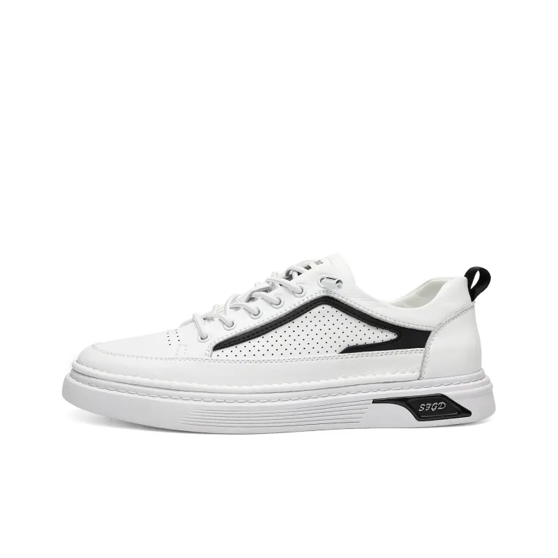 HD Slip Resistant, Abrasion Resistant, Lightweight, Breathable Low Top Skateboard Shoes Men's-0