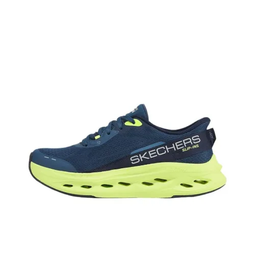 Skechers MEN'S GO Cushioning Baskets Low Top Running Shoes Men's Turquoise
