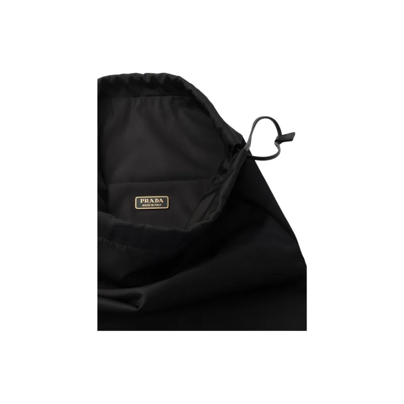 PRADA Re Nylon Recycled Polyamide Clutch Women's Black-3
