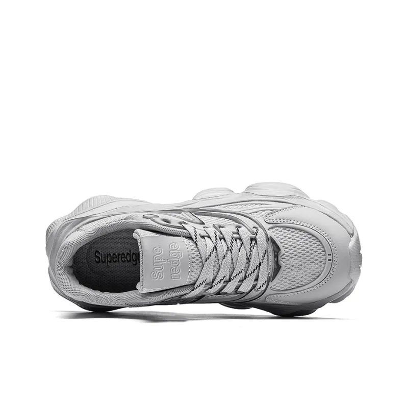 SUPEREDGE Lightweight, Breathable, And Abrasion Resistant Low Top Chunky Sneakers Men's-12