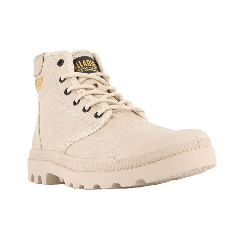 Palladium Pampa Anti Slip Wear Resistant High Top Casual Shoes Women's Light Brown-2