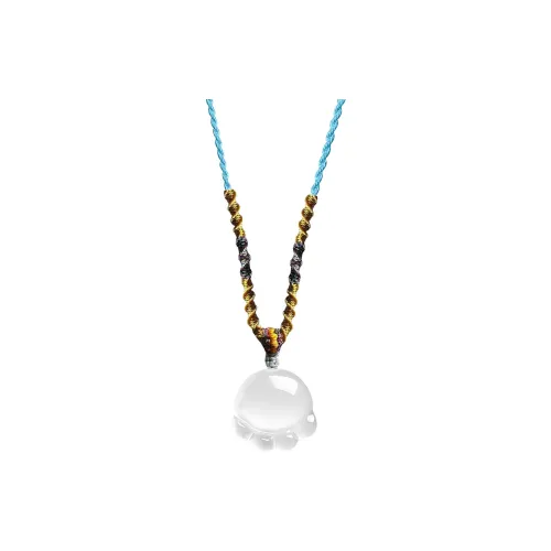 VOCK Chalcedony Necklaces Women's