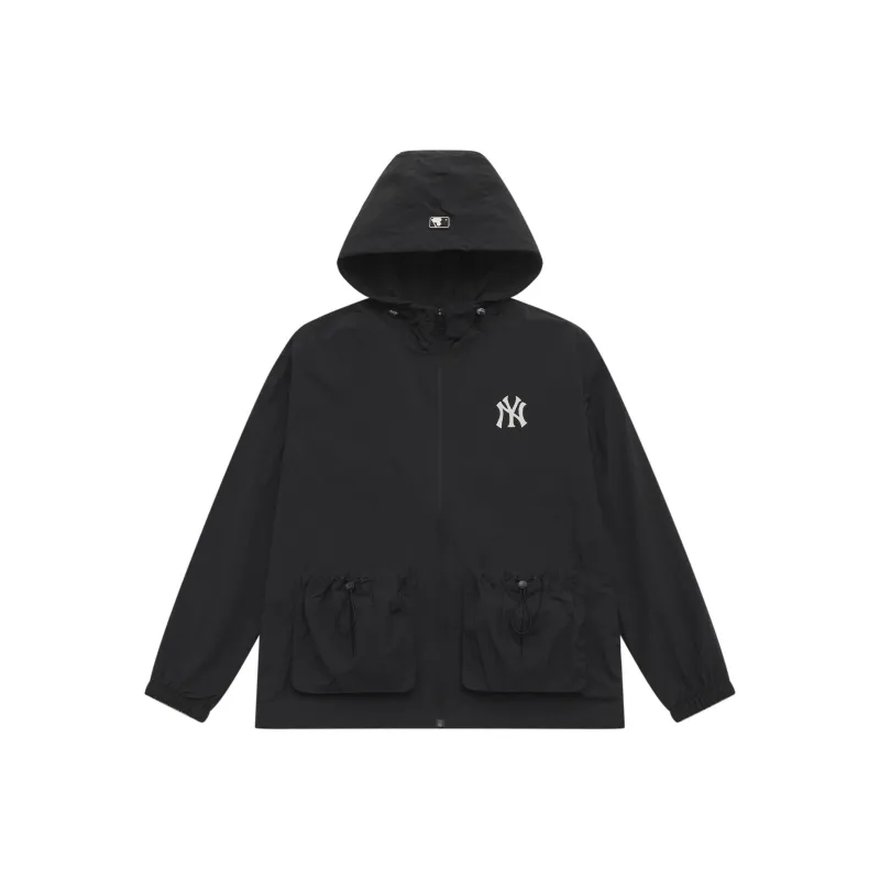 MLB New York Yankees Basic Collection SS25 Windproof Jacket Unisex Black-0