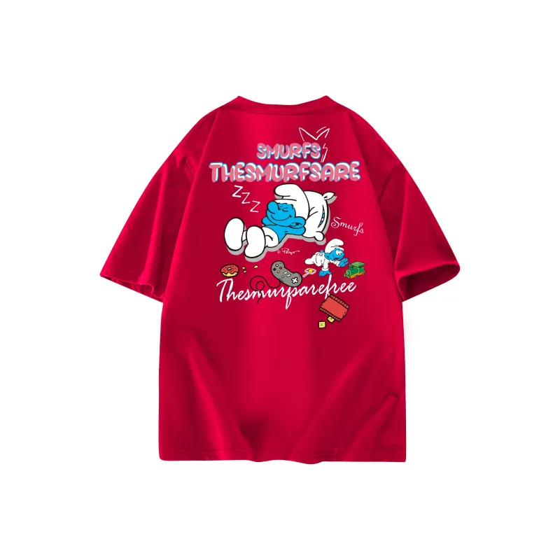 The Smurfs T Shirts Unisex-8
