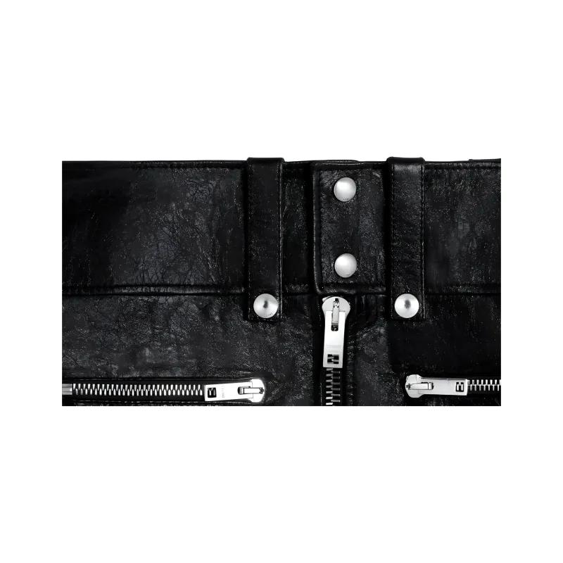 CELINE Zip Detailed Mini Skirt-3