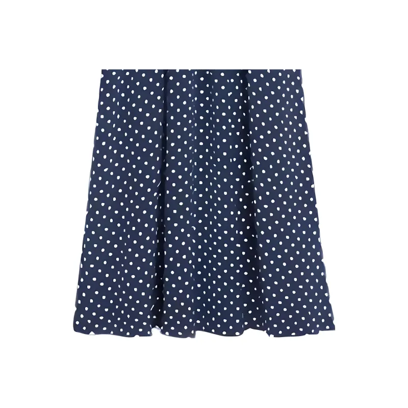 CELINE FW21 Short Sleeved Dresses Women's Ocean Blue-4