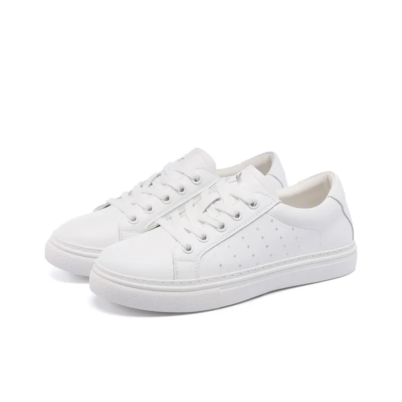 RED DRAGONFLY White Sneakers For Women's Abrasion Resistant Low Top Trendy Casual Shoes Women's-3