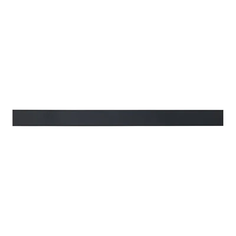 Burberry Calfskin Hardware Leather Belts Men's Black Width: 4CM-1