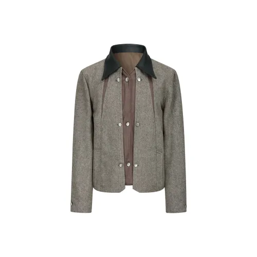 NOAHGIGI Jackets Coats Unisex Coffee