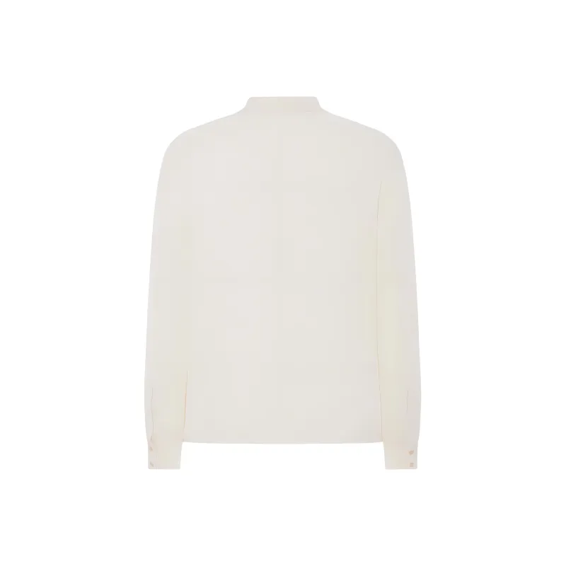 THE ROW Stafford Long Sleeved Polo Shirt-1