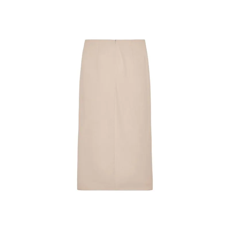 ZARA Casual Long Skirt Women's Tan-1