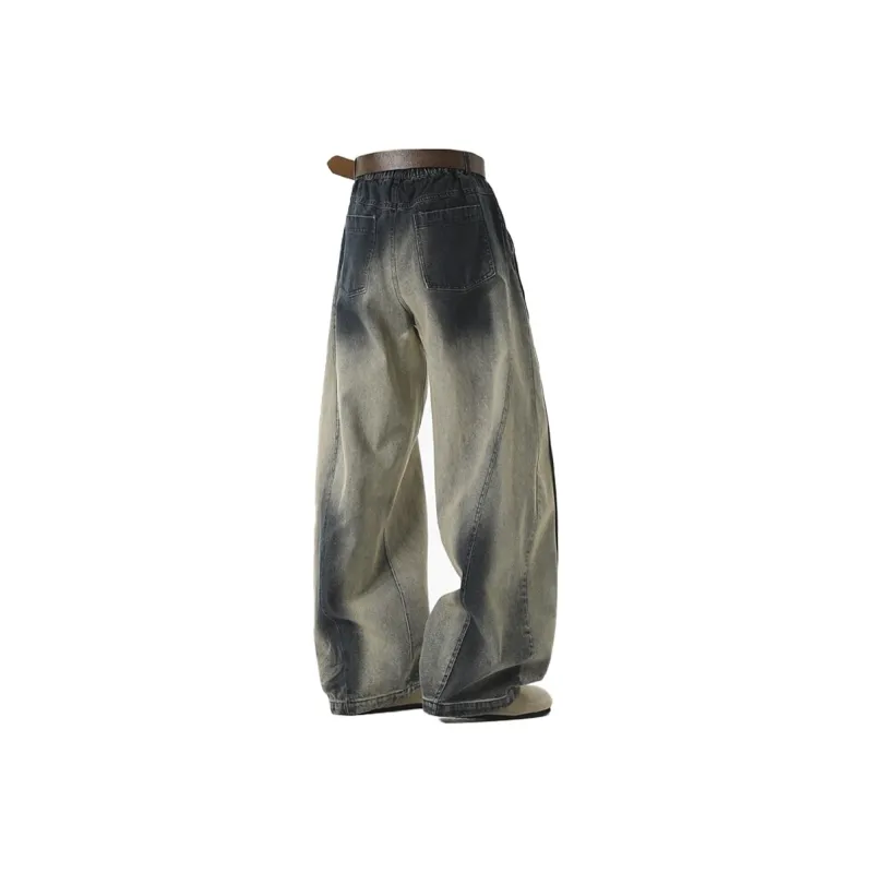 FORCEPULR Jeans Unisex Yellow Mud Blue-1