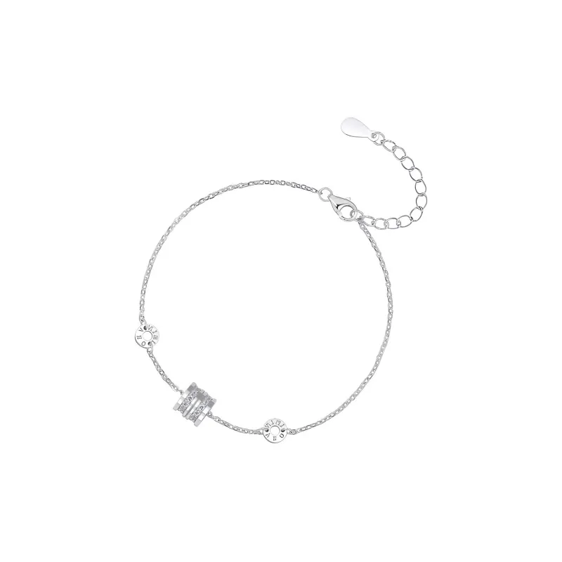 ZHOU LIU FU S925 Silver Bracelets Women's-1