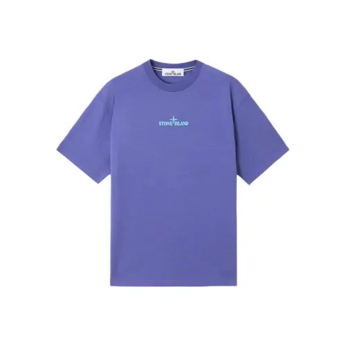 STONE ISLAND Combed Organic Cotton Jersey T shirt