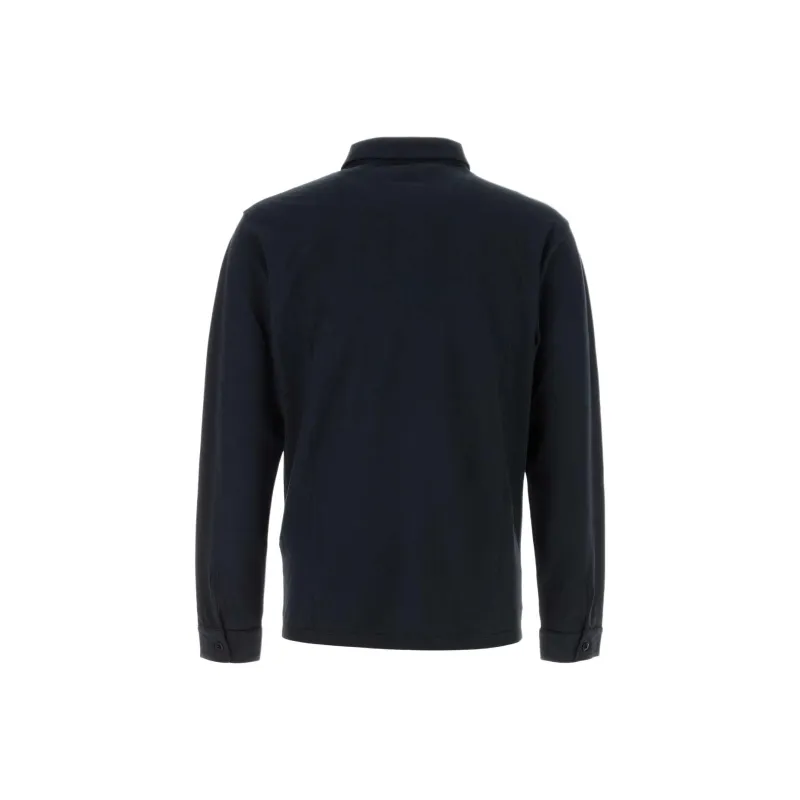 STONE ISLAND Cotton Polo Shirt-1