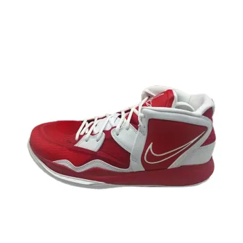 Nike Kyrie Infinity Anti Slip Wear Resistant High Top Basketball Shoes Men's Red