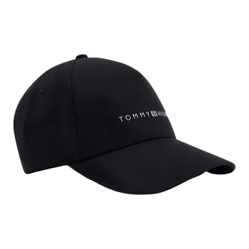 Tommy Hilfiger Cotton Baseball Caps Men's Black