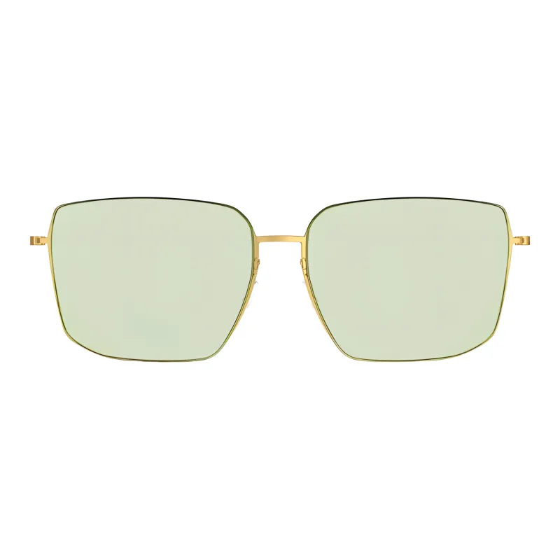 LINDBERG Other Irregular Shape Sunglasses Unisex Gold-0