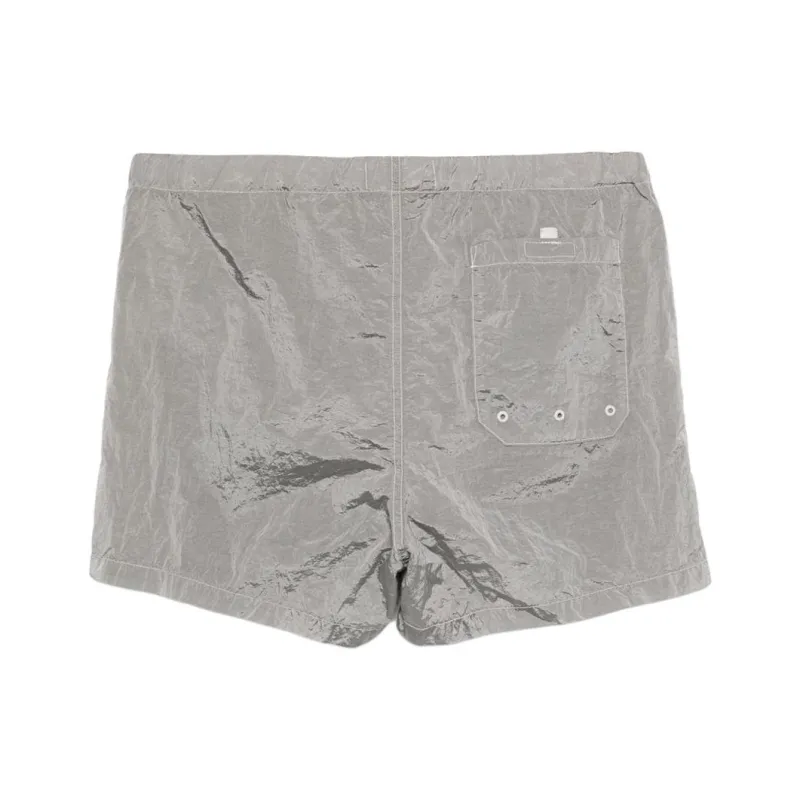 STONE ISLAND Compass Patch Mid Rise Swim Shorts-1