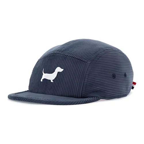 THOM BROWNE Hector Embroidered Corduroy Baseball Cap
