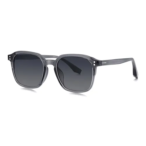 MUZU TR/Memory Plastic Square Sunglasses Unisex